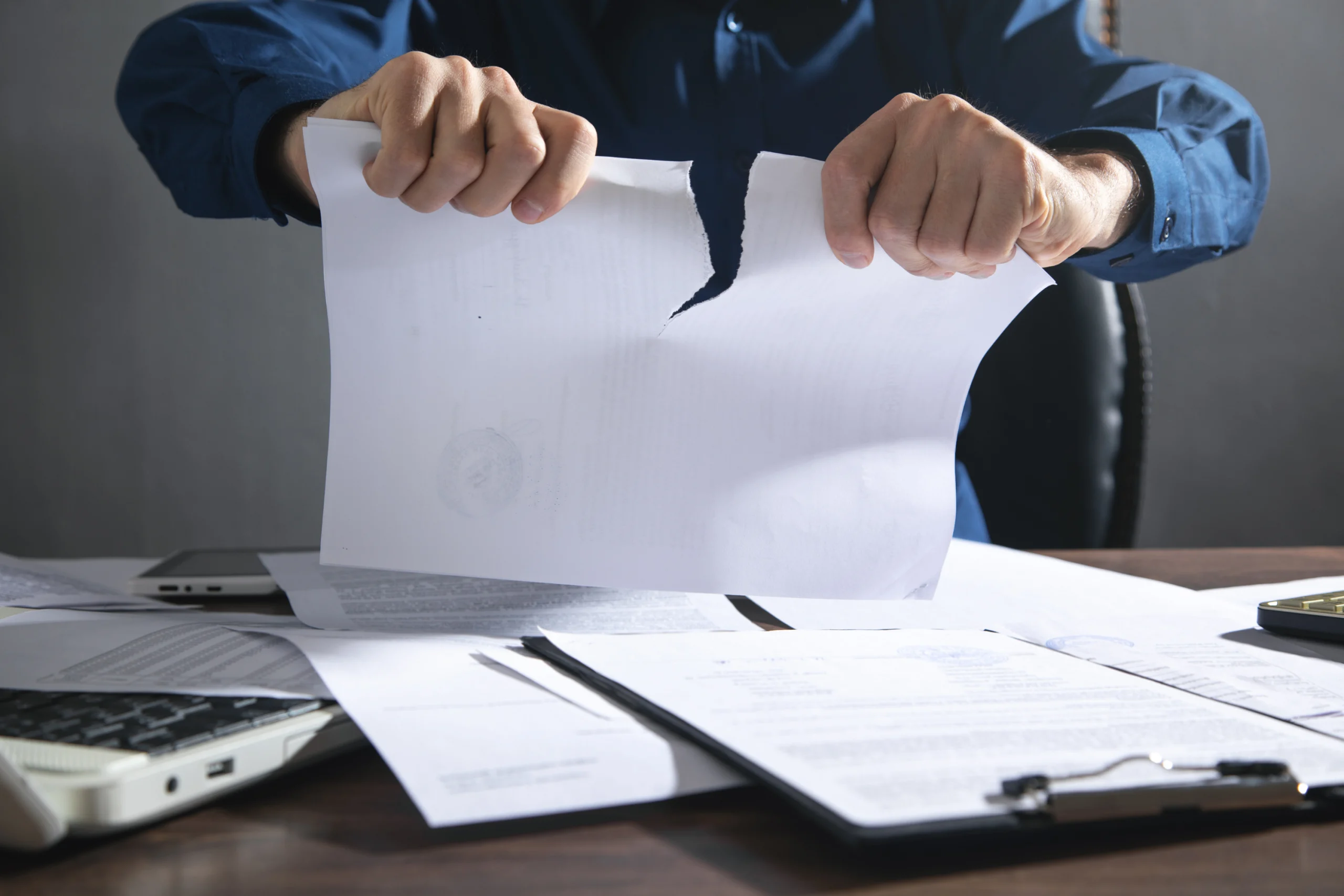 desistimiento de contratos